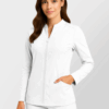 5200M-SCRUB JACKET-WHT- Main Img