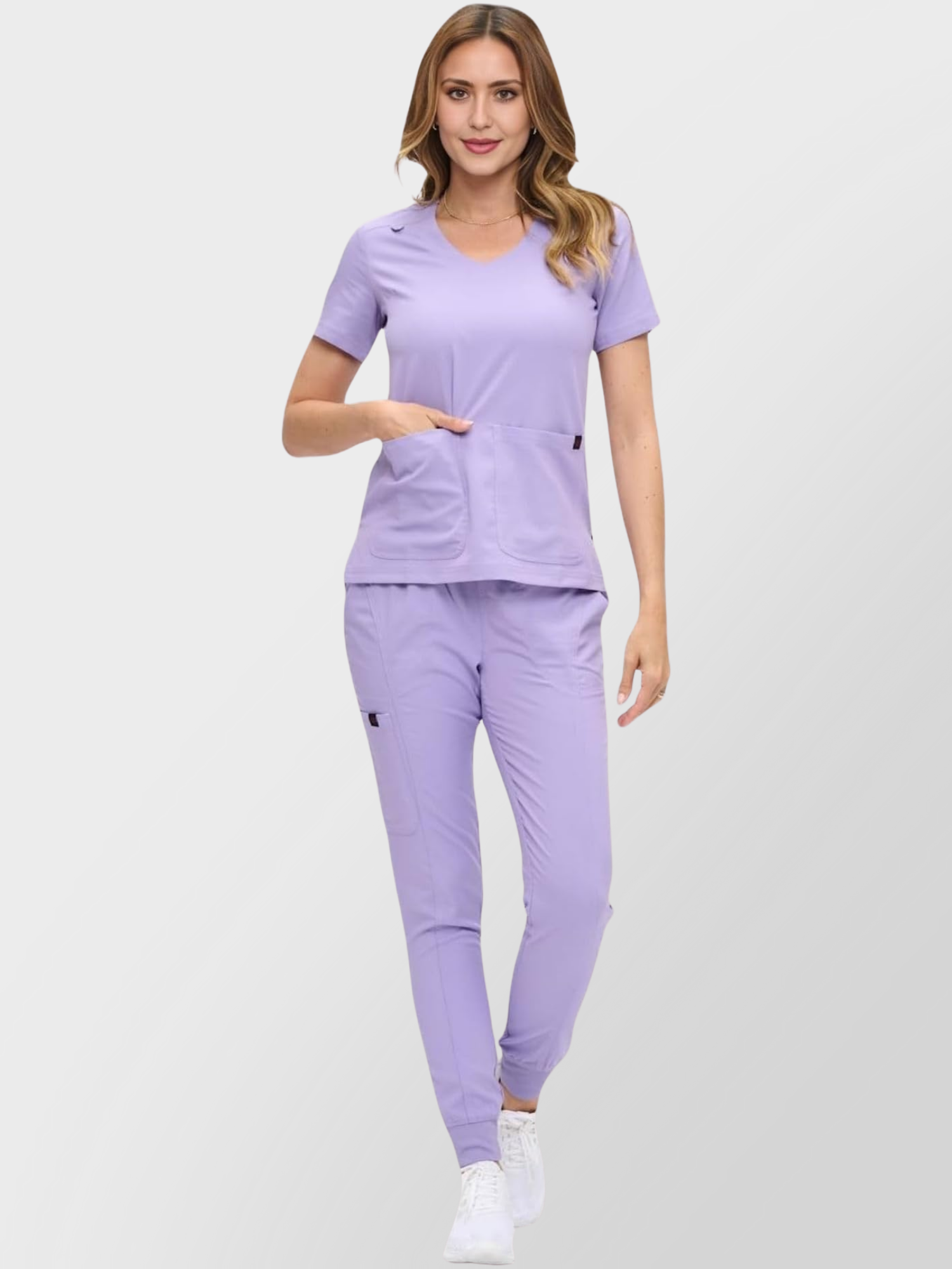 8103M-WOMEN SCRUB SET-LVD- Main Img
