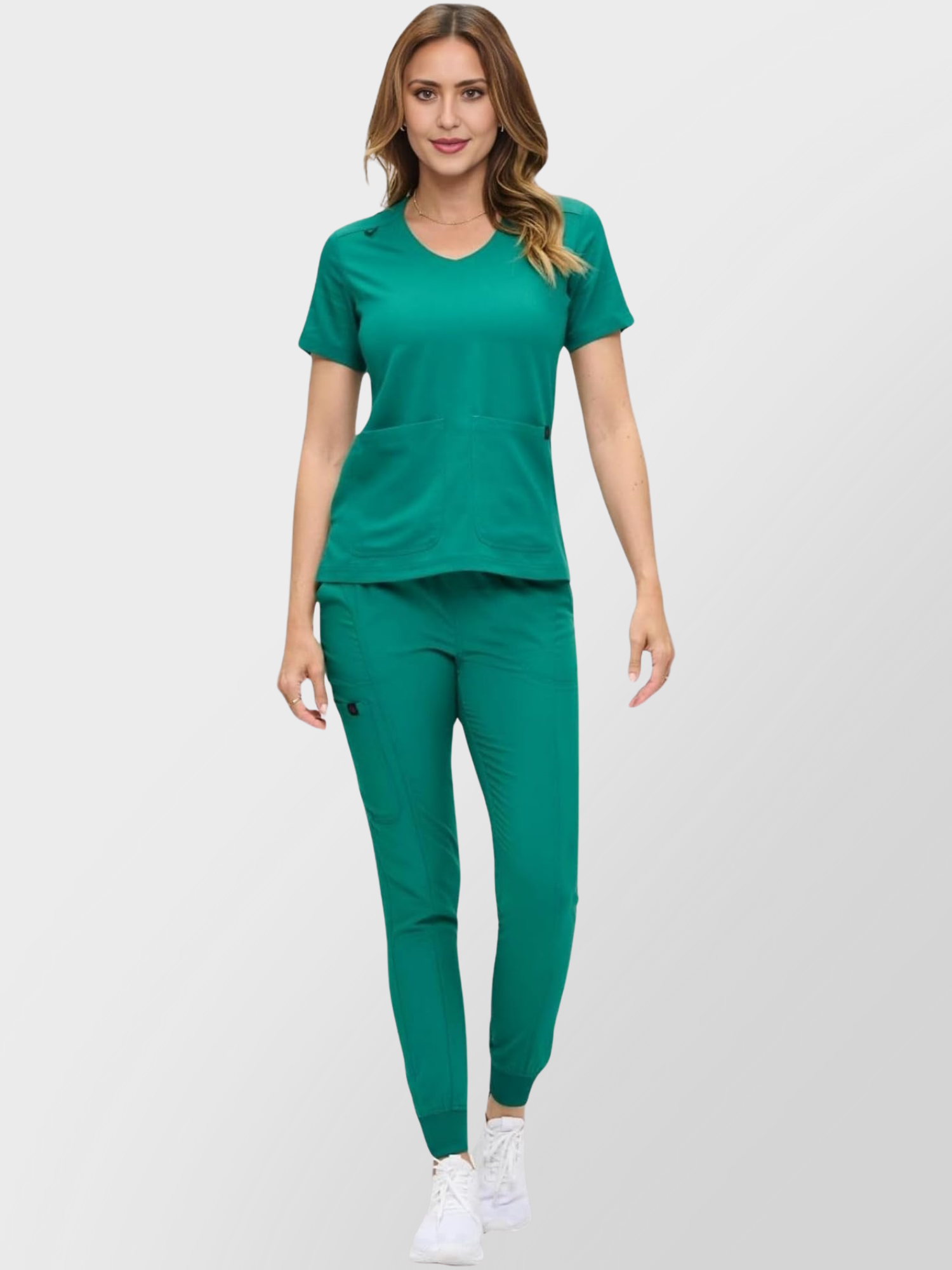 8103M-WOMEN SCRUB SET-THG- Main Img