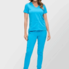 8103M-WOMEN SCRUB SET-WB- Main Img