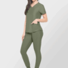 8700M-JOGGER SCRUB SET-OLV-Main img