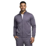 M&M SCRUBS Men’s Cool Stretch Zip Up Scrub Jacket with 3 Pockets ( STYLE 1080 ) - Image 5