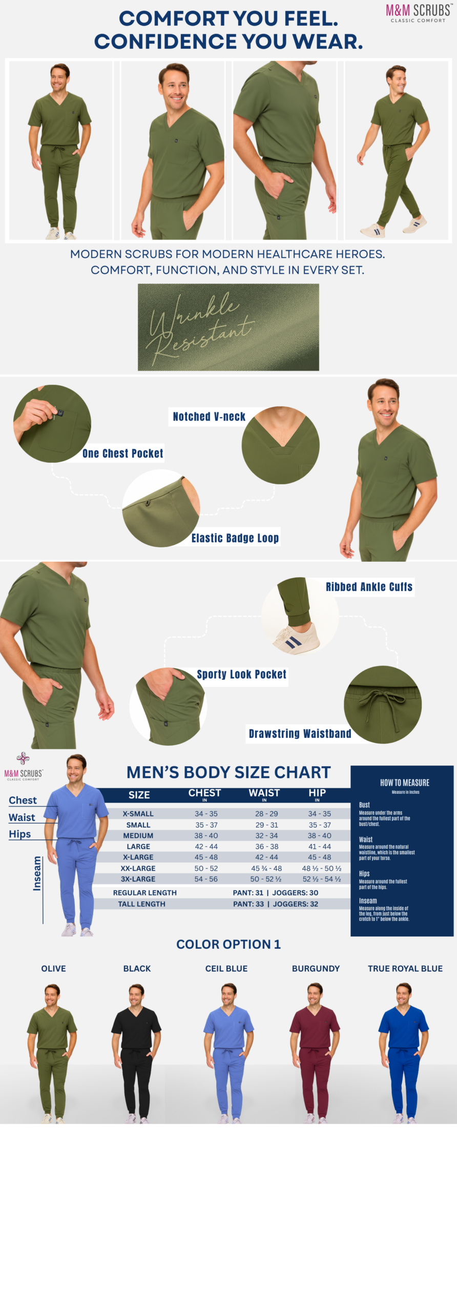 M&M Scrubs Style 3500 Description Banner