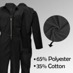M&M SCRUBS Overall Workwear Men Long Sleeve Coveralls ( STYLE 861 ) - Image 2