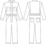 M&M SCRUBS Overall Workwear Men Long Sleeve Coveralls ( STYLE 861 ) - Image 6