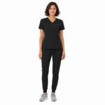 M&M SCRUBS Jogger Scrub Set, Stretch Fabric with V-Neck Top & Cargo Jogger Pants, 10 Pockets ( STYLE 4889 ) - Image 2