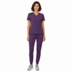M&M SCRUBS Jogger Scrub Set, Stretch Fabric with V-Neck Top & Cargo Jogger Pants, 10 Pockets ( STYLE 4889 ) - Image 5