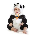 M&M SCRUBS Animal Cosplay Outfits Infant Costume Boys Girls Winter Romper - Image 4