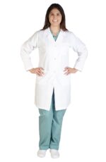 M&M SCRUBS Lab Coat-Unisex 40 Inch Coat ( STYLE 1516 )