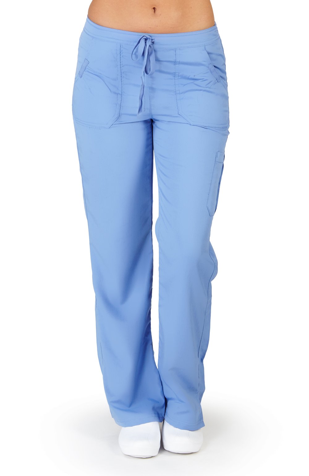 Version 1.0.0 Ultrasoft Premium Medical Scrub Pants for Women - Cargo Pocket - Junior FIT ( STYLE 9118 ) - Image 1