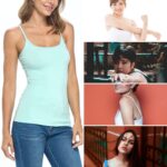 M&M SCRUBS Women's Soft and Breathable Cotton Stretch Camisole with Adjustable Strap Tank Top ( STYLE 7120 ) - Image 4