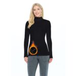 M&M SCRUBS Women's Long Sleeve Turtle-Neck T-Shirt Under Scrub ( STYLE 7169 ) - Image 6