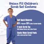M&M SCRUBS Super Soft Children Scrub Set Kids Dress up ( STYLE 516 ) - Image 7