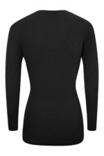 M&M SCRUBS Women's Under Scrub Tee V-Neck Long Sleeve T-Shirt ( STYLE 717 ) - Image 2