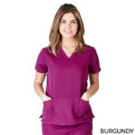 ULTRASOFT 5 PKT SCRUB TOP (STYLE# 8117) - Image 4