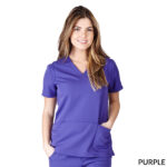 ULTRASOFT 5 PKT SCRUB TOP (STYLE# 8117)