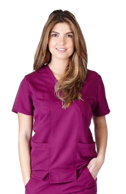 Burgundy color
