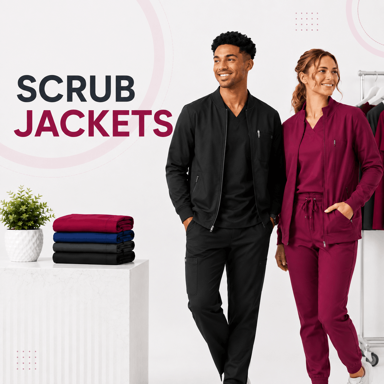 Scrub jackets