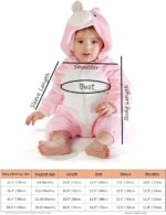 M&M SCRUBS Animal Cosplay Outfits Infant Costume Boys Girls Winter Romper - Image 7