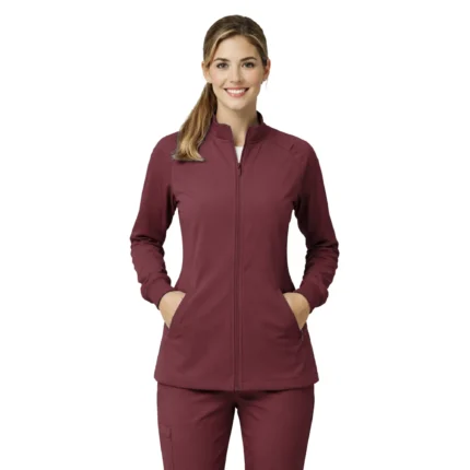 Burgundy color