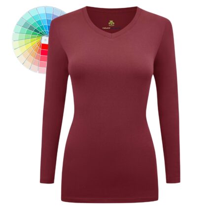 Burgundy color
