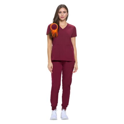 Burgundy color